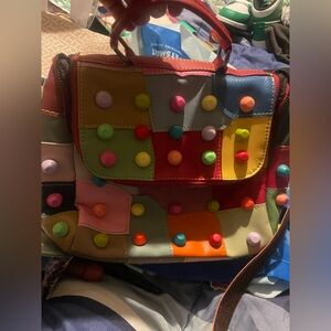 Colorful Patchwork Women's Bag